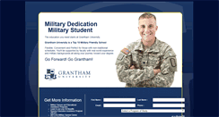 Desktop Screenshot of military-veterans.grantham.edu